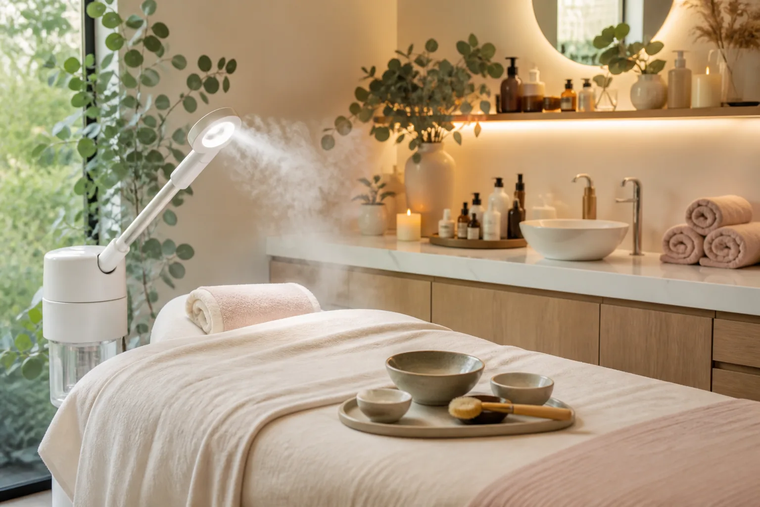 Cleansing, skin-comfort facials, tinting, brightening care and practical routines for dry, oily or combination skin.