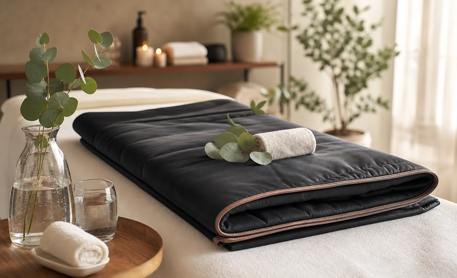 Dry heat and infrared-inspired recovery rituals for relaxation, decompression and a calmer body reset.
